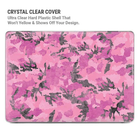 Pink Camouflage MacBook Pro 14in (2021-24) Case plus Skin
